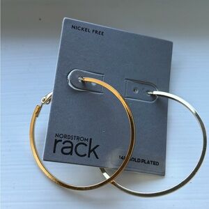 Nordstrom Gold Hoop Earrings